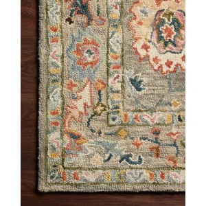 Padma Grey / Multi Rug (2' 0" X 5' 0")