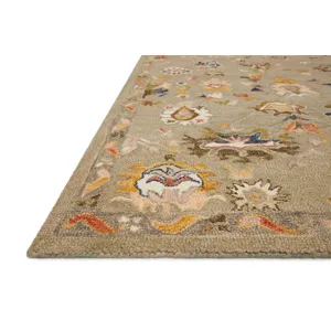 Padma Grey / Multi Rug (2' 0" X 5' 0")