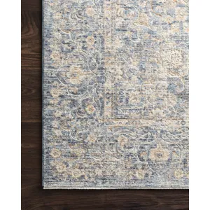 Pandora Blue / Gold Rug (7' 10" X 10')