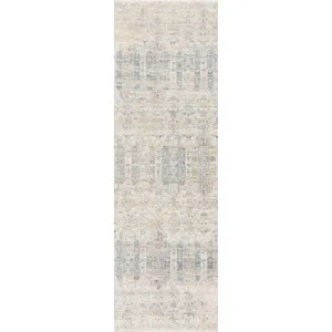 Pandora Ivory / Mist Rug (2' 6" X 12' 0")