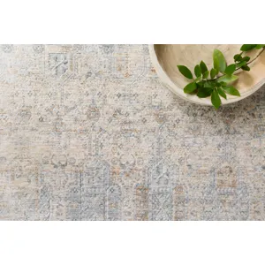 Pandora Ivory / Mist Rug (2' 6" X 12' 0")