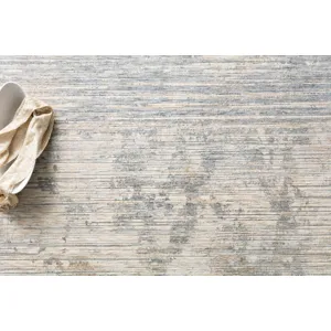 Pandora Ivory / Blue Rug (2' 6" X 12' 0")