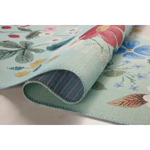 Loloi X Rifle Paper Co. Perennial 2\'-5\" X 7\'-8\" Rug