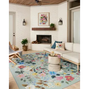 Loloi X Rifle Paper Co. Perennial 2\'-5\" X 7\'-8\" Rug