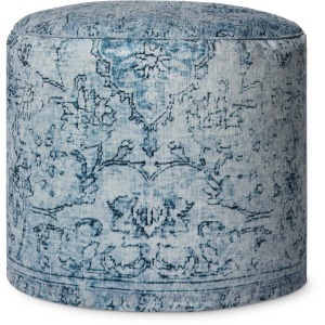 Loloi LPF559 Slate 18x 18 x 20 Pouf