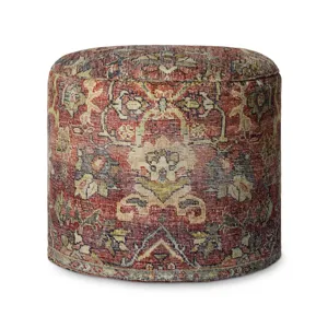 Loloi LPFLAY2 Spice 18x 18 x 20 Pouf