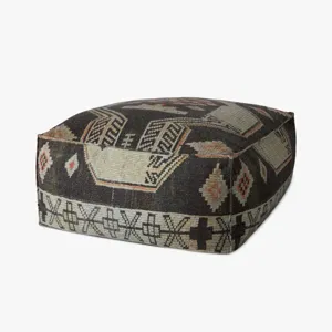 36"w X 36"d X 17"h Pouf