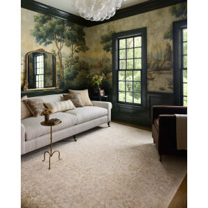 Chris Loves Julia x Loloi Palma Ivory / Sand Rug