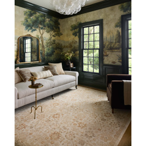 Chris Loves Julia x Loloi Palma Natural / Spice Rug