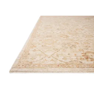 Chris Loves Julia x Loloi Palma Natural / Spice 3\'-6\" x 5\'-6\" Rug