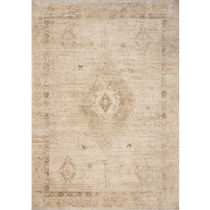 Chris Loves Julia x Loloi Palma Natural / Smoke Rug