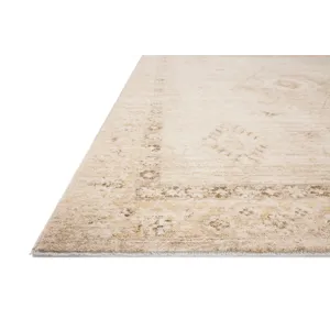 Chris Loves Julia x Loloi Palma Natural / Smoke 2\'-7\" x 7\'-6\" Rug