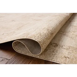 Chris Loves Julia x Loloi Palma Natural / Smoke 2\'-7\" x 7\'-6\" Rug