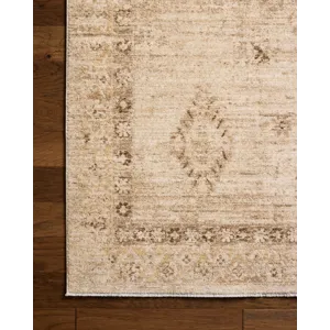 Chris Loves Julia x Loloi Palma Natural / Smoke 2\'-7\" x 7\'-6\" Rug