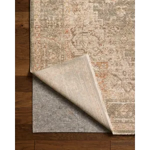 Chris Loves Julia x Loloi Palma Olive / Spice 5\'-3\" x 7\'-6\" Rug