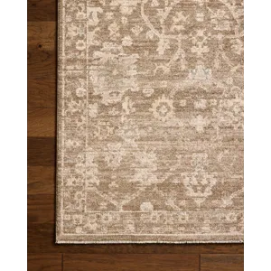 Chris Loves Julia x Loloi Palma Brown / Earth 3\'-6\" x 5\'-6\" Rug