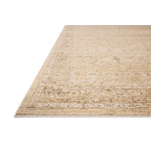Chris Loves Julia x Loloi Palma Wheat / Bark 2\'-7\" x 7\'-6\" Rug