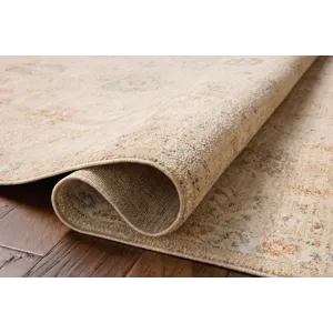Chris Loves Julia x Loloi Palma Natural / Multi 2\'-7\" x 12\'-0\" Rug