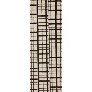 Polly Black / Ivory Rug (2' 0" X 5' 0")