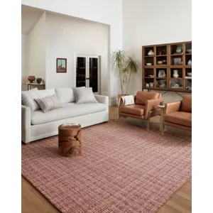 Polly Berry / Natural Rug (7' 9" X 9' 9")