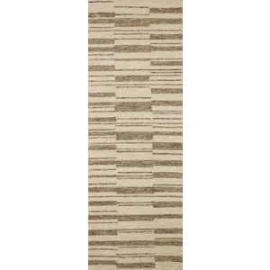 Polly Beige / Tobacco Rug (2' 0" X 5' 0")