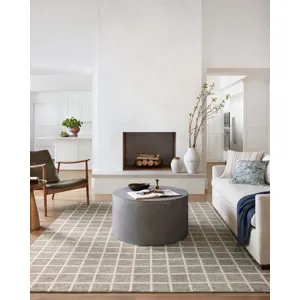 Polly Slate / Ivory Rug (2' 0" X 5' 0")