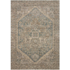Loloi Priscilla Blue / Bark Rug