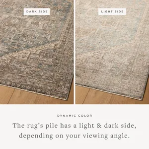Loloi Priscilla Blue / Bark 2\'-3\" x 3\'-9\" Rug