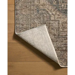 Loloi Priscilla Blue / Bark 2\'-3\" x 3\'-9\" Rug