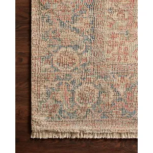 Priya Brick / Navy Rug (7' 9" X 9' 9")