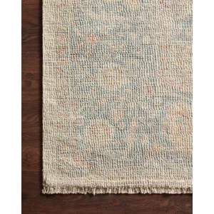Priya Bone / Bluestone Rug (2' 3" X 3' 9")