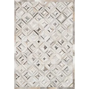 Promenade Ivory / Grey Rug (5' 0" X 7' 6")