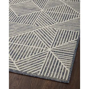 Rainier Denim / Ivory Rug (9' 2" X 12' 2")
