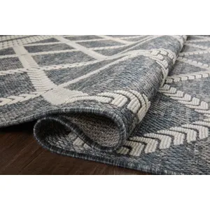Rainier Denim / Ivory Rug (11' 6" X 15')