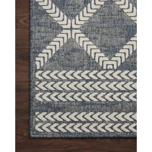 Rainier Denim / Ivory Rug (11' 6" X 15')