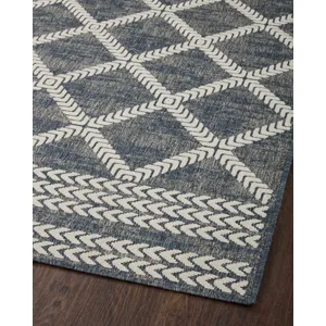 Rainier Denim / Ivory Rug (11' 6" X 15')