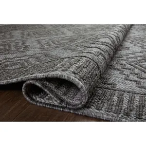 Rainier Grey / Charcoal Rug (7' 10" X 10' 10")