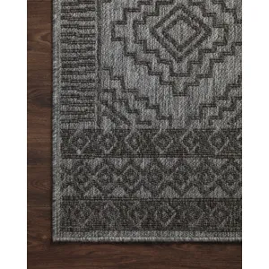 Rainier Grey / Charcoal Rug (7' 10" X 10' 10")
