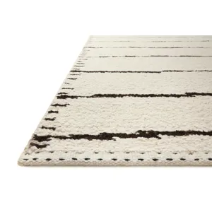 Roman Ivory / Black Rug (8' 6" X 11' 6")