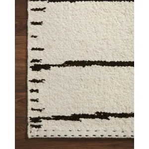 Roman Ivory / Black Rug (8' 6" X 11' 6")