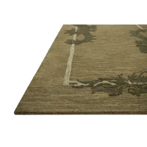 Brigette Romanek x Loloi Romi Green / Forest 5\'-0\" x 7\'-6\" Rug