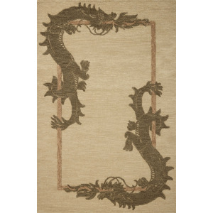 Brigette Romanek x Loloi Romi Natural / Olive Rug
