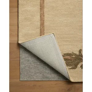 Brigette Romanek x Loloi Romi Natural / Olive 7\'-9\" x 7\'-9\" Rug