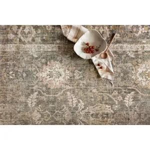 Rosemarie Sage / Blush Rug (10' 0" X 14' 0")