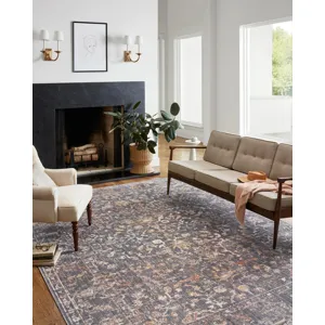 Rosemarie Graphite / Multi Rug (2' 7" X 12' 0")