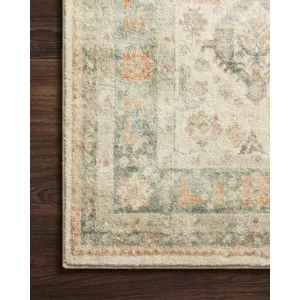 Rosette Beige / Multi Rug (2' 2" X 5')
