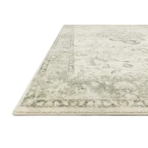 Rosette Ivory / Silver Rug (2' 2" X 3' 8")