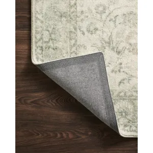 Rosette Ivory / Silver Rug (2' 2" X 3' 8")