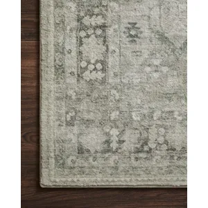 Rosette Steel / Graphite Rug (2' 2" X 3' 8")