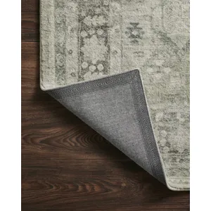 Rosette Steel / Graphite Rug (2' 2" X 3' 8")